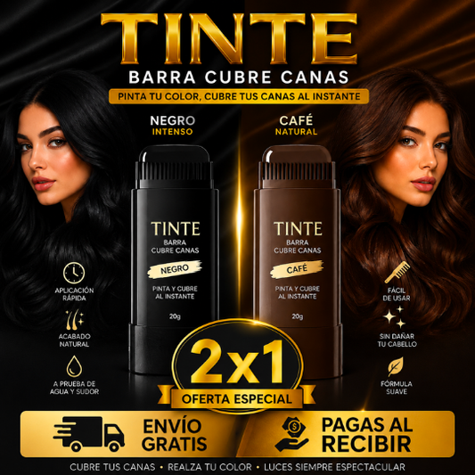 TINTE™ - Cubre Canas al Instante 💇‍♀️  (2x1 HOY)