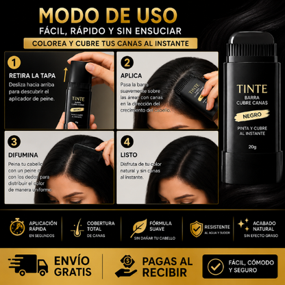 TINTE™ - Cubre Canas al Instante 💇‍♀️  (2x1 HOY)