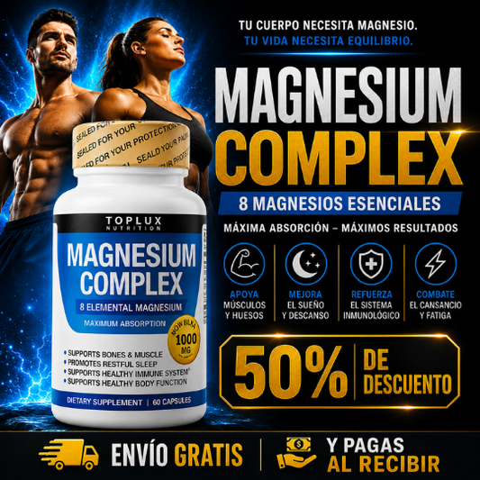 MAGNESIO COMPLEX 8 en 1 💪