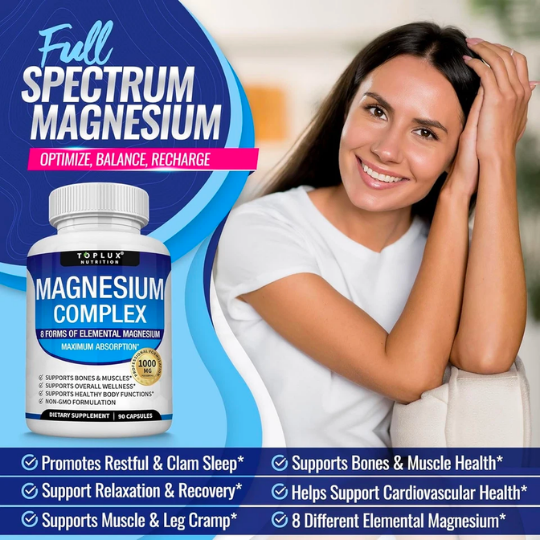 Magnesium 8 en 1 💪 - Recupera tu Energía