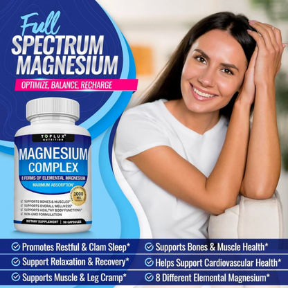 Magnesium 8 en 1 💪 - Recupera tu Energía