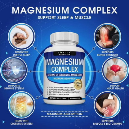 Magnesium 8 en 1 💪 - Recupera tu Energía