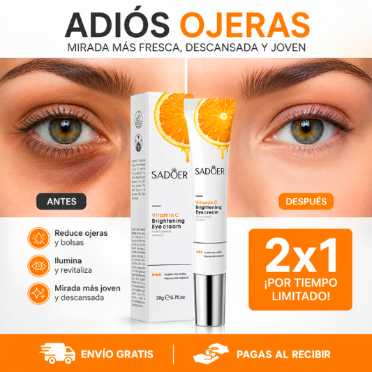 SADOER - Contorno Anti-ojeras 👀  + Vitamina C