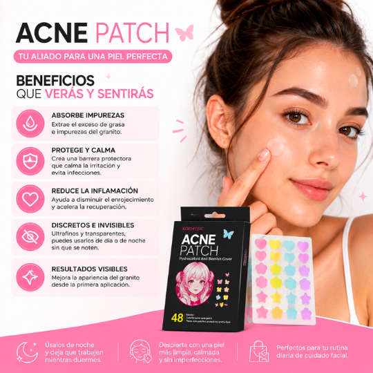 ACNE PATCH™ - Parches Quita Granitos💗  | 🚨80% OFF SOLO HOY🚨