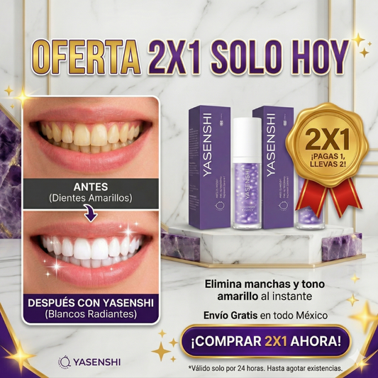 Yasenshi - Blanqueador Dental (🚨2x1 SOLO HOY🚨)