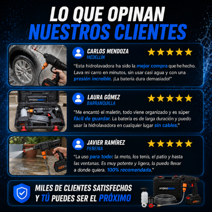 HYDROPRO™ - Hidrolavadora Portátil Multiusos 💦
