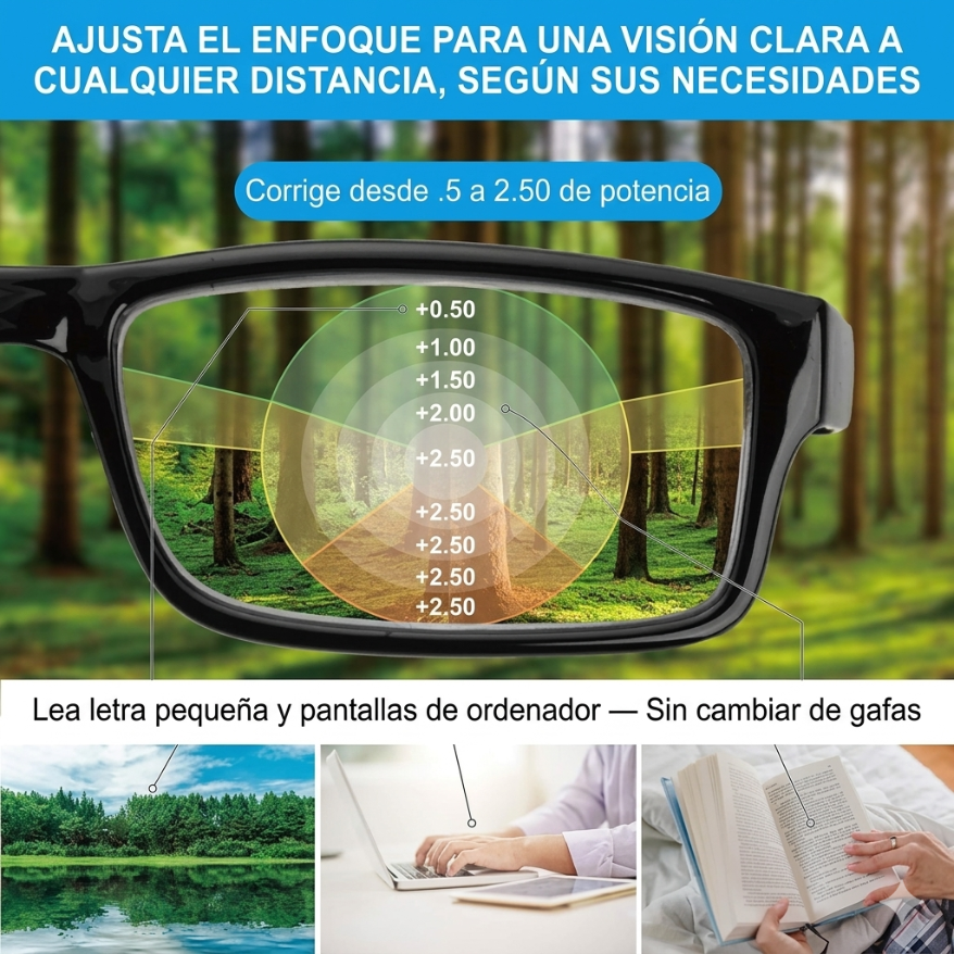 ONE POWER - Lentes de Enfoque Automático | 🚨2X1 SOLO HOY🚨