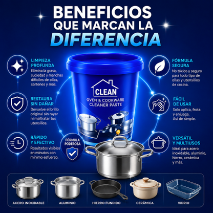 Pasta Limpiadora y Reparadora Ollas 🧽