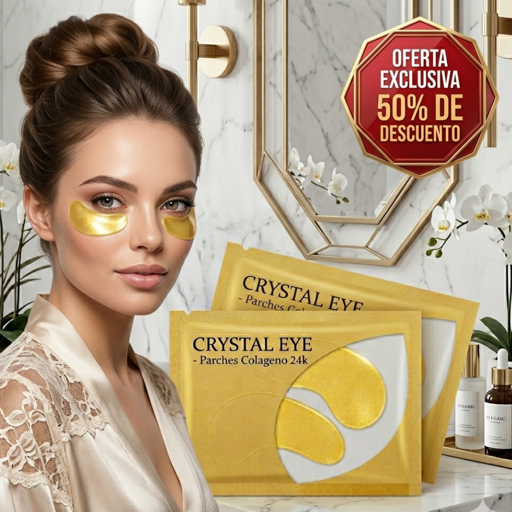 CRYSTAL EYE -  Parches Colageno 24k💎