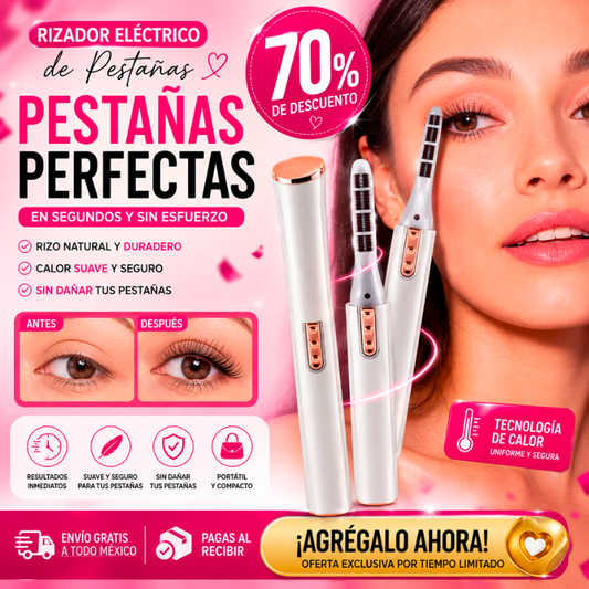 Rizador Eléctrico de Pestañas