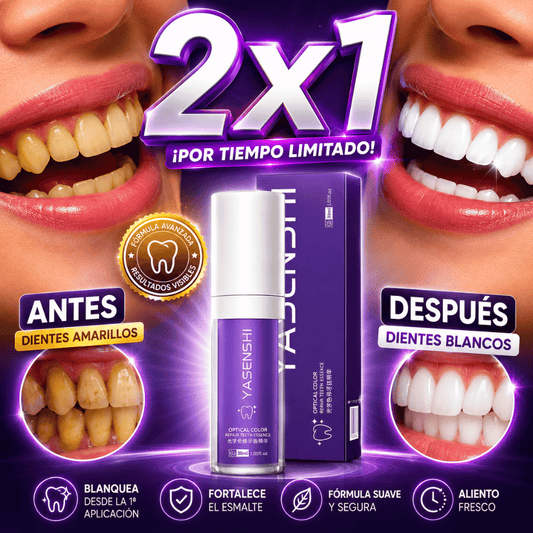 YASENSHI - Blanqueador Dental 2x1 🦷