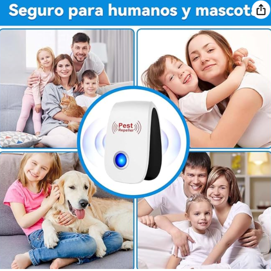 PEST REPELLER™ Repelente Ultrasónico de Plagas🪳 | 🚨2x1 SOLO HOY🚨