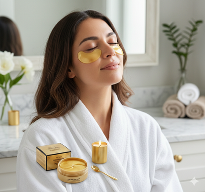 Parche Para Ojeras 24K Colageno 60 pzs