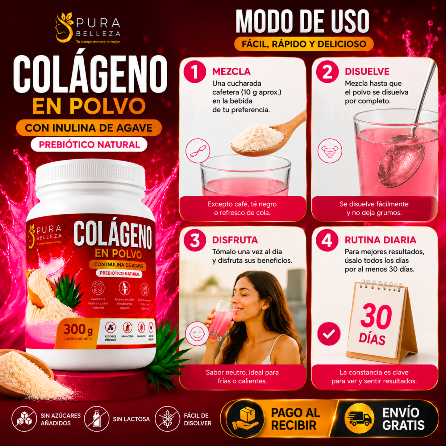 COLÁGENO con Inulina de Agave 🌿 - 2X1 HOY