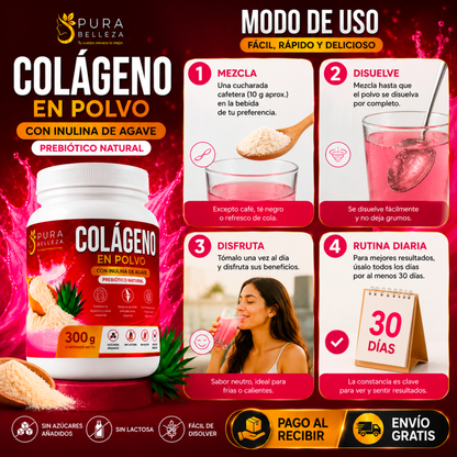 COLÁGENO con Inulina de Agave 🌿 - 2X1 HOY