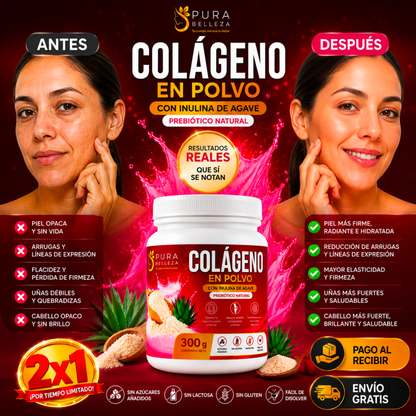 COLÁGENO con Inulina de Agave 🌿 - 2X1 HOY