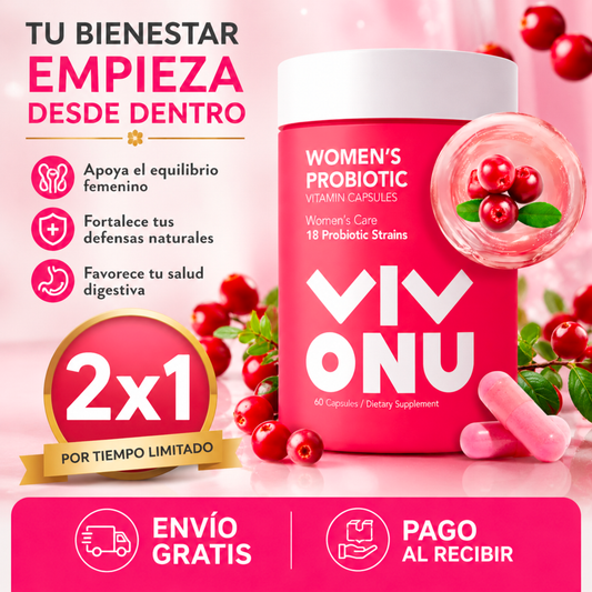 Vivonu Probioticos 🌸 18 en 1 - Equilibrio Femenino